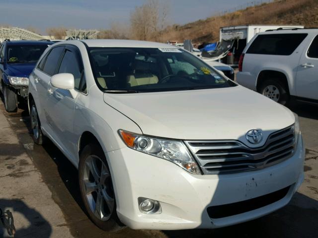 4T3ZK11A79U009690 - 2009 TOYOTA VENZA BASE WHITE photo 1