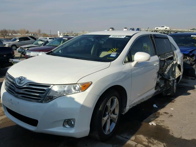 4T3ZK11A79U009690 - 2009 TOYOTA VENZA BASE WHITE photo 2