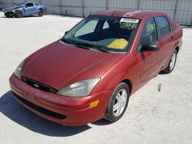 1FAFP34Z03W214994 - 2003 FORD FOCUS SE C BURGUNDY photo 2