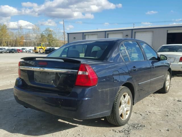 1G1ZT51806F137714 - 2006 CHEVROLET MALIBU LT BLUE photo 4