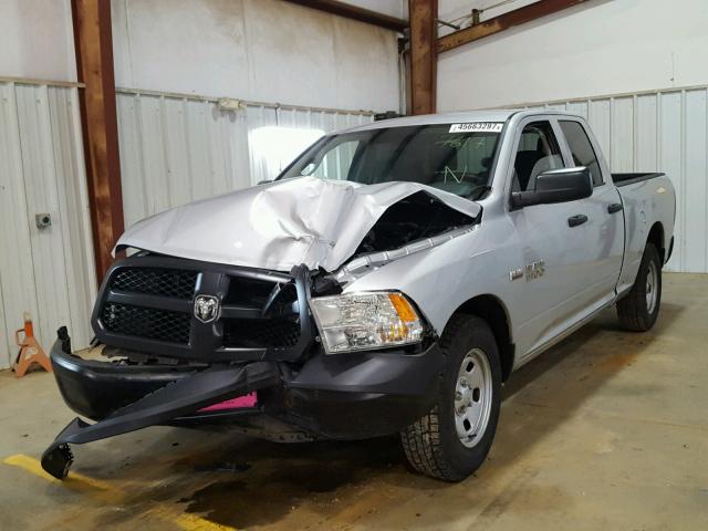 1C6RR6FT9DS707617 - 2013 RAM 1500 ST SILVER photo 2