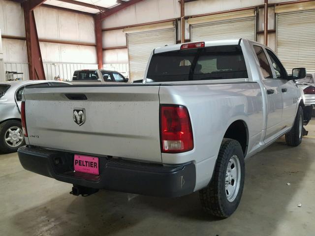 1C6RR6FT9DS707617 - 2013 RAM 1500 ST SILVER photo 4