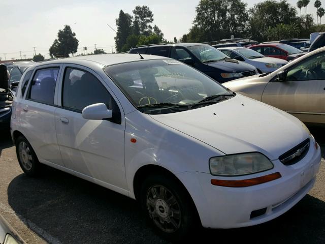 KL1TJ62664B131479 - 2004 CHEVROLET AVEO LS WHITE photo 1
