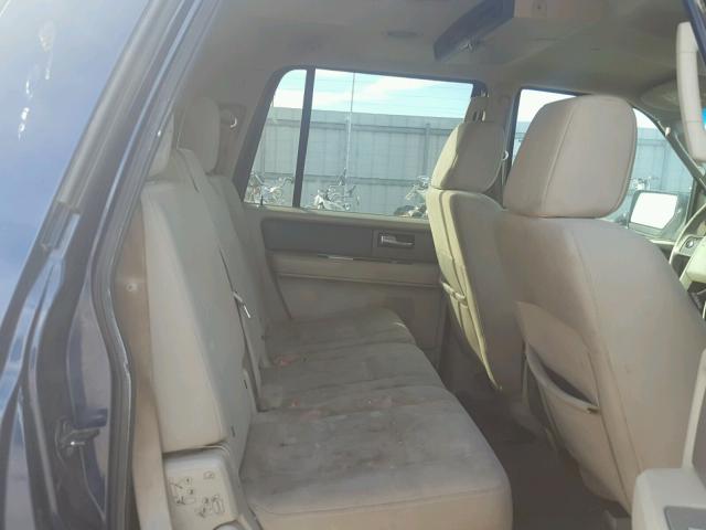 1FMFK15587LA44413 - 2007 FORD EXPEDITION BLUE photo 6