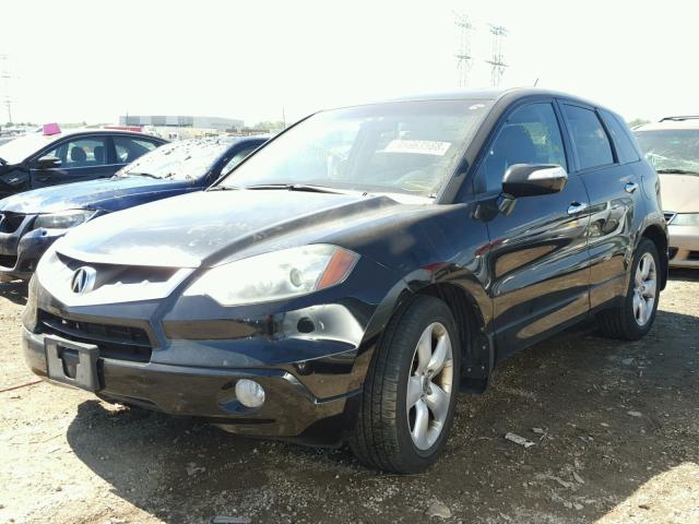 5J8TB18289A006284 - 2009 ACURA RDX BLACK photo 2