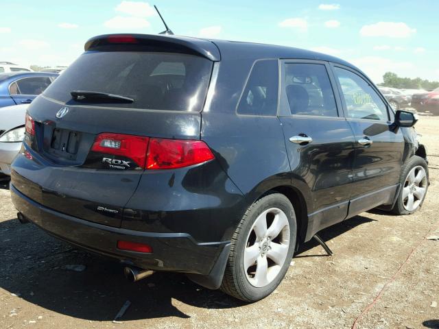 5J8TB18289A006284 - 2009 ACURA RDX BLACK photo 4