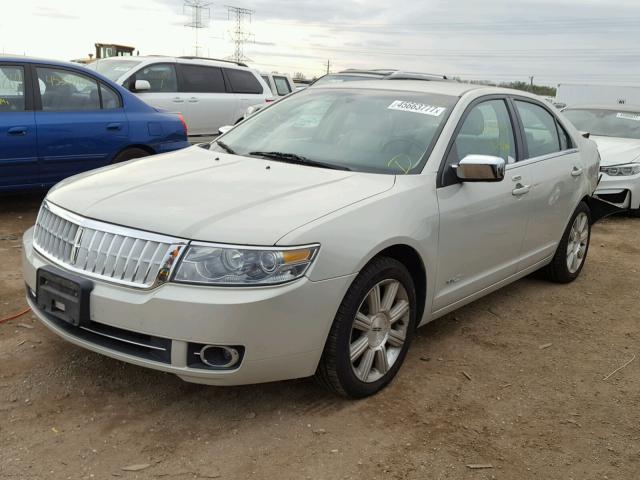 3LNHM26T78R628133 - 2008 LINCOLN MKZ SILVER photo 2