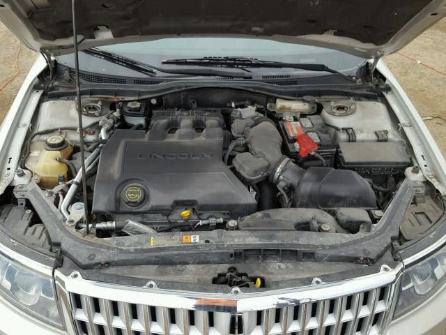 3LNHM26T78R628133 - 2008 LINCOLN MKZ SILVER photo 7