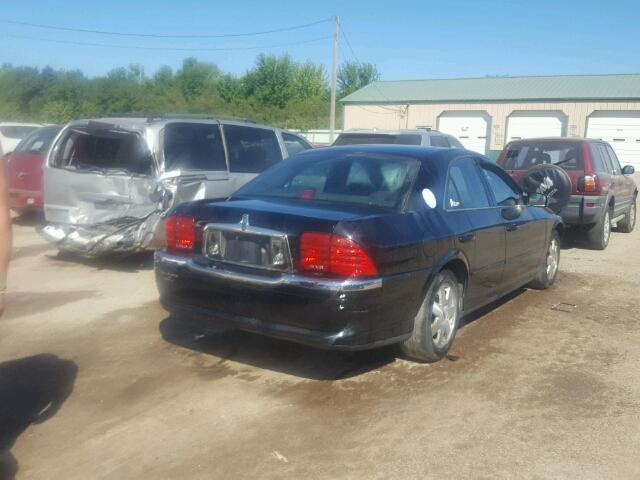 1LNHM87A32Y684059 - 2002 LINCOLN LS BLACK photo 4