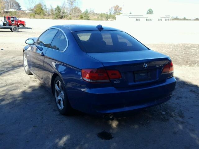 WBAWB33537P131161 - 2007 BMW 328 I BLUE photo 3