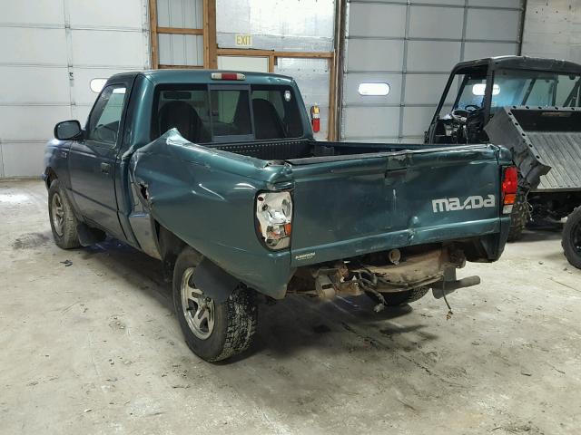 4F4YR12C4XTM01802 - 1999 MAZDA B2500 GREEN photo 3