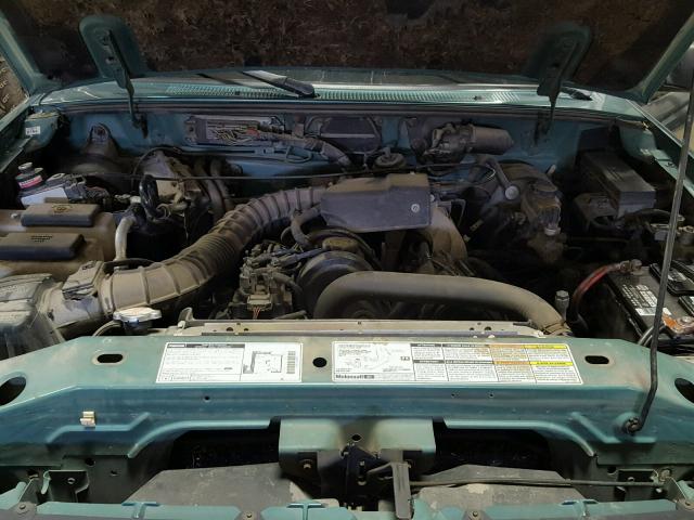 4F4YR12C4XTM01802 - 1999 MAZDA B2500 GREEN photo 7