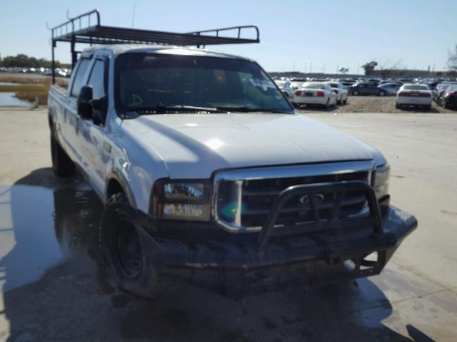 1FTNW20P03EB64417 - 2003 FORD F250 WHITE photo 1