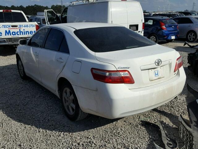4T1BE46K49U820478 - 2009 TOYOTA CAMRY BASE WHITE photo 3