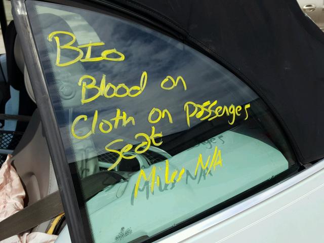 3VWCD31Y35M351638 - 2005 VOLKSWAGEN NEW BEETLE Mavi foto 9