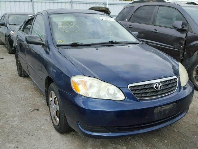 2T1BR32E76C571573 - 2006 TOYOTA COROLLA CE BLUE photo 1