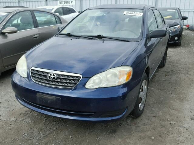 2T1BR32E76C571573 - 2006 TOYOTA COROLLA CE BLUE photo 2