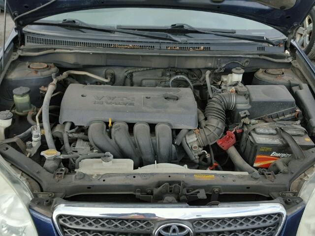 2T1BR32E76C571573 - 2006 TOYOTA COROLLA CE BLUE photo 7