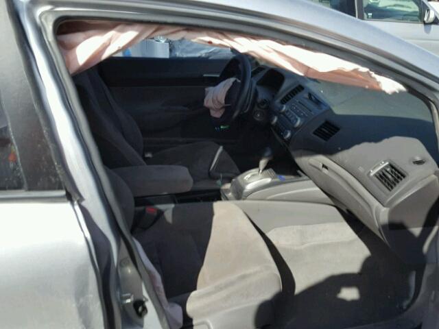 2HGFA16507H313556 - 2007 HONDA CIVIC SILVER photo 5