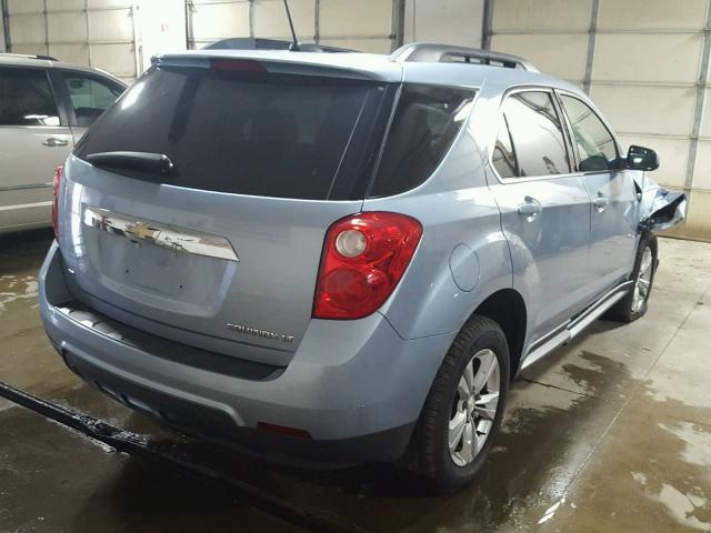 2GNFLGEK2F6177354 - 2015 CHEVROLET EQUINOX LT BLUE photo 4