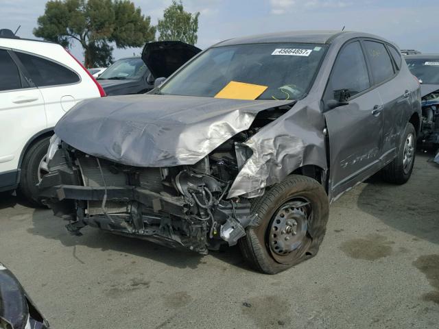 JN8AS5MT9DW041833 - 2013 NISSAN ROGUE S GRAY photo 2