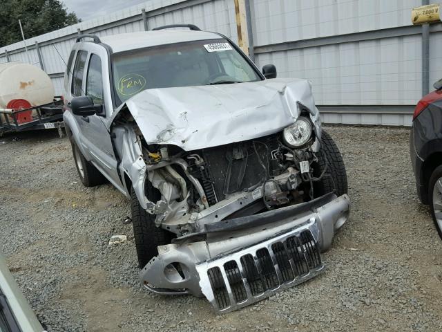 1J4GL58K82W346266 - 2002 JEEP LIBERTY LI SILVER photo 1