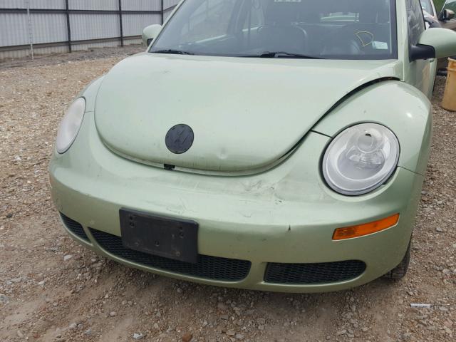 3VWRW31CX6M416866 - 2006 VOLKSWAGEN NEW BEETLE 绿色 照片 9