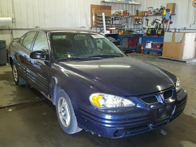 1G2NE52T81M530369 - 2001 PONTIAC GRAND AM S 蓝色 照片 1
