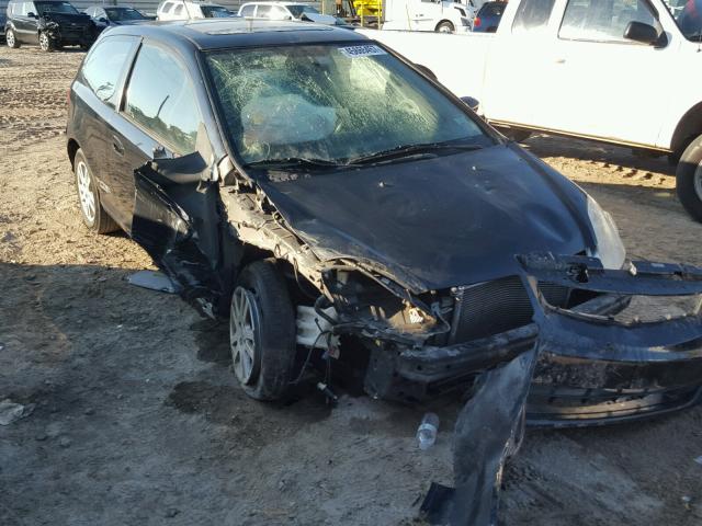 SHHEP33543U404613 - 2003 HONDA CIVIC SI BLACK photo 1