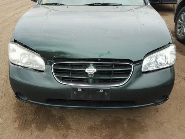 JN1CA31A4YT224288 - 2000 NISSAN MAXIMA GREEN photo 7