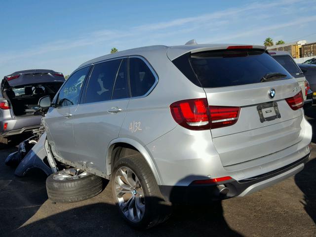 5UXKR2C57F0H38552 - 2015 BMW X5 SDRIVE3 SILVER photo 3