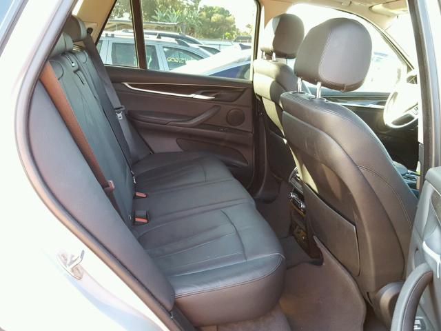 5UXKR2C57F0H38552 - 2015 BMW X5 SDRIVE3 SILVER photo 6