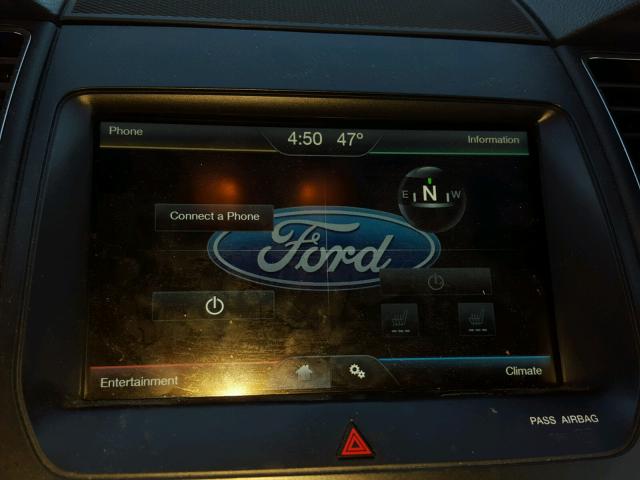 1FAHP2H83FG162571 - 2015 FORD TAURUS SEL BROWN photo 9