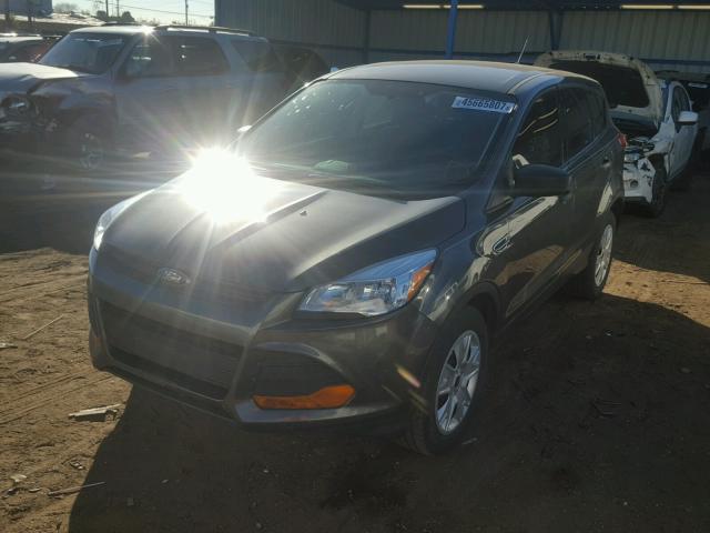 1FMCU0F73FUC79401 - 2015 FORD ESCAPE S GRAY photo 2