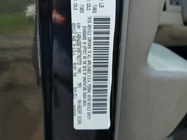 1A8HW58T09F702772 - 2009 CHRYSLER ASPEN LIMI 黑色 照片 10