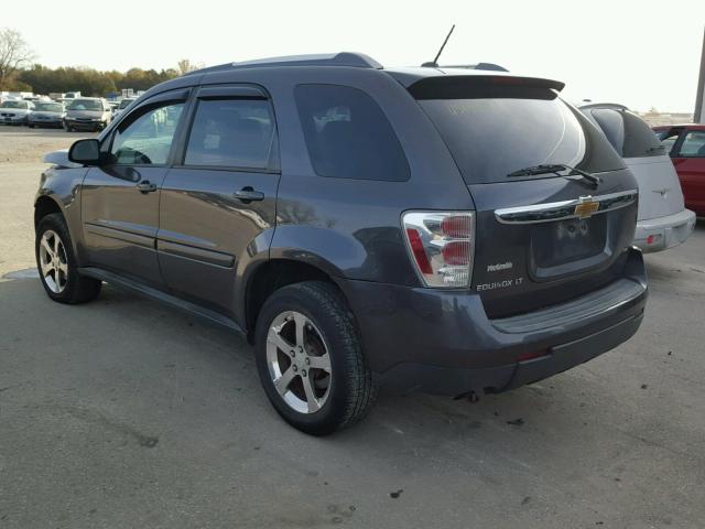 2CNDL73F176024757 - 2007 CHEVROLET EQUINOX LT GRAY photo 3