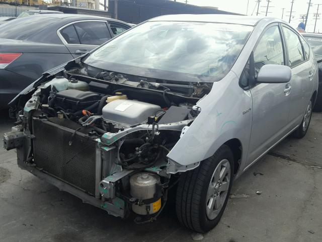 JTDKB20U183350393 - 2008 TOYOTA PRIUS SILVER photo 2