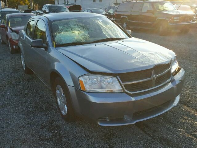 1B3LC46J78N195364 - 2008 DODGE AVENGER SE CHARCOAL photo 1