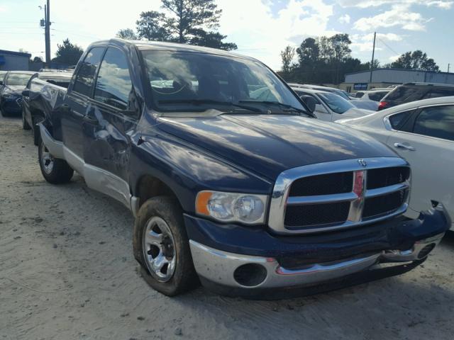 1D7HA18N34S514656 - 2004 DODGE RAM 1500 S BLUE photo 1