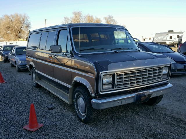 1FMEE11G7BHA29617 - 1981 FORD ECONOLINE BROWN photo 1