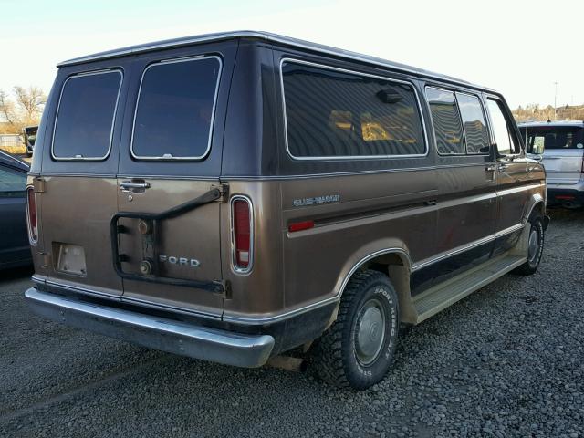 1FMEE11G7BHA29617 - 1981 FORD ECONOLINE BROWN photo 4