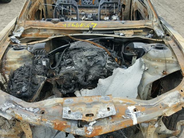 2G1FB3D33E9237503 - 2014 CHEVROLET CAMARO LT BURN photo 7