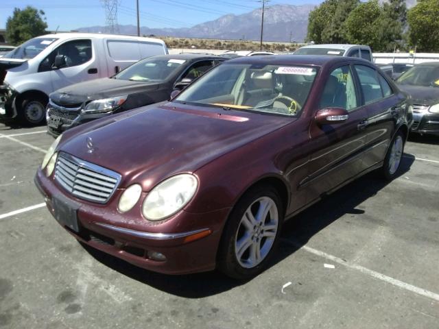 WDBUF56J16A917978 - 2006 MERCEDES-BENZ E 350 BURGUNDY photo 2