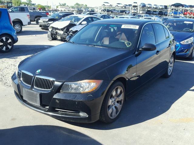 WBAVD33586KV62161 - 2006 BMW 330 XI BLACK photo 2