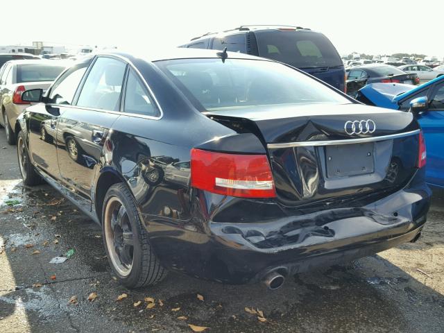 WAUDH74F77N087889 - 2007 AUDI A6 3.2 QUA BLACK photo 3