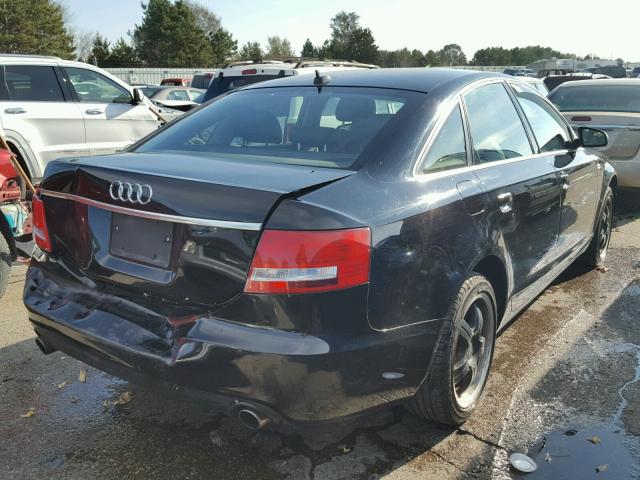 WAUDH74F77N087889 - 2007 AUDI A6 3.2 QUA BLACK photo 4