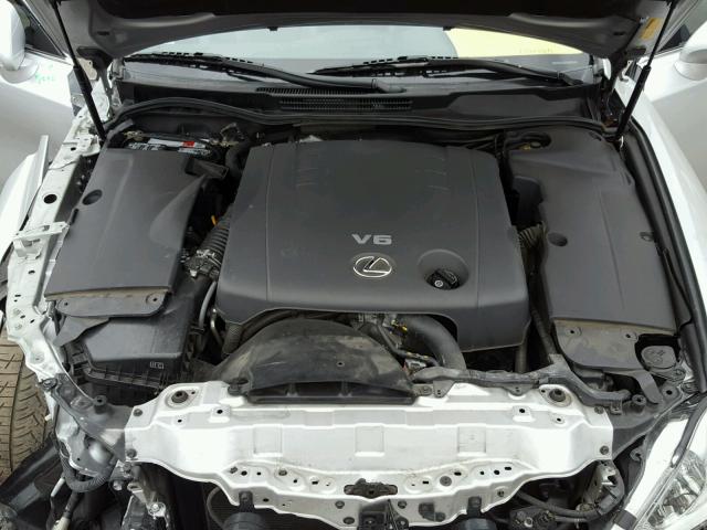 JTHBK262295092640 - 2009 LEXUS IS SILVER photo 7