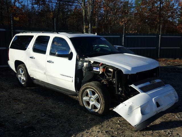 3GNFK16317G294064 - 2007 CHEVROLET SUBURBAN WHITE photo 1