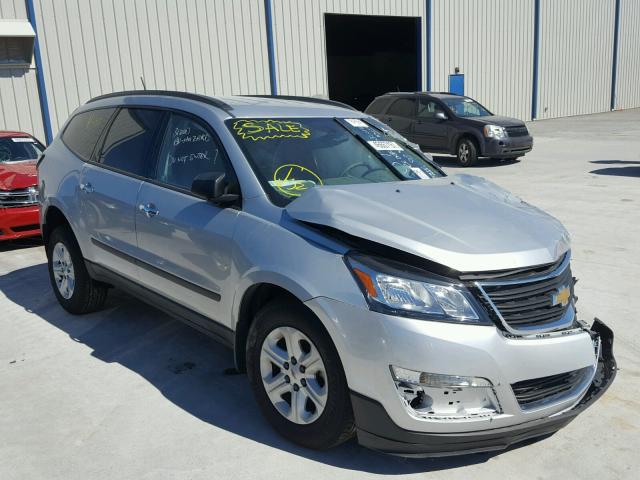 1GNKRFED2HJ200324 - 2017 CHEVROLET TRAVERSE SILVER photo 1