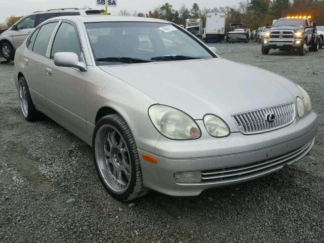 JT8BD69S840198352 - 2004 LEXUS GS 300 SILVER photo 1